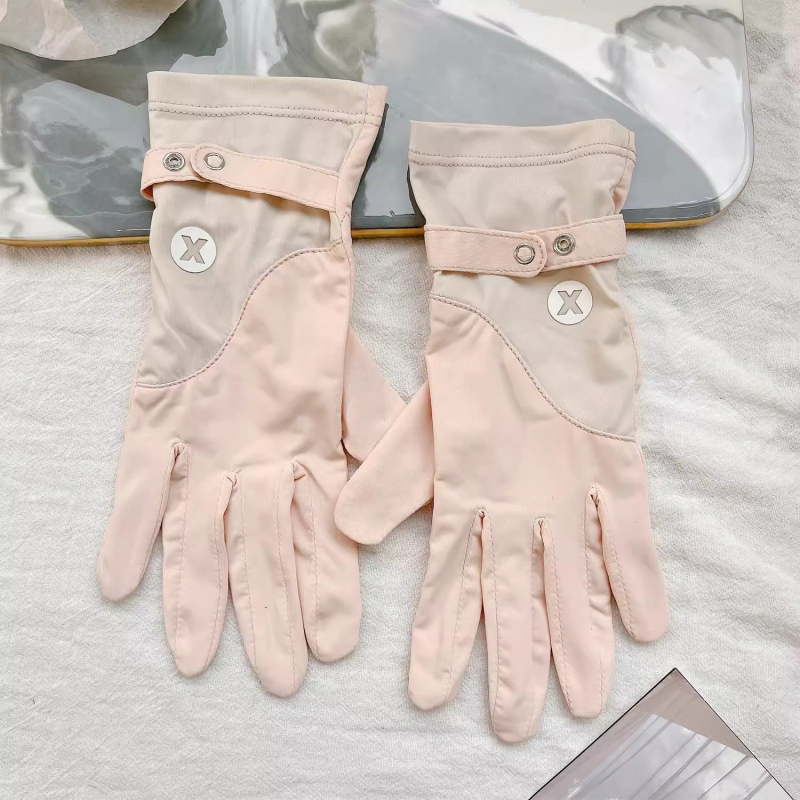 Mănuși de protecție UV pentru ciclism, antiderapante, material ice silk și bumbac