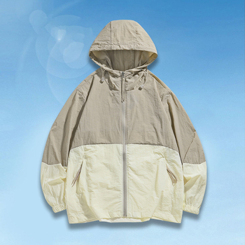 Top de protecție solară pentru vară, croială lejeră, poliester, vară 2024