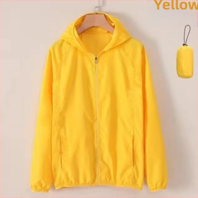 Cardigan cu glugă de protecție solară pentru unisex, respirabil, 100% poliester, vară 2024