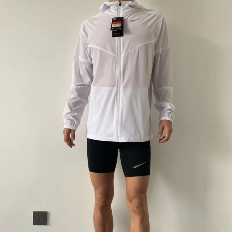 Unisex outdoor windbreaker s kapucňou, polyester, UV ochrana, rýchloschnúci