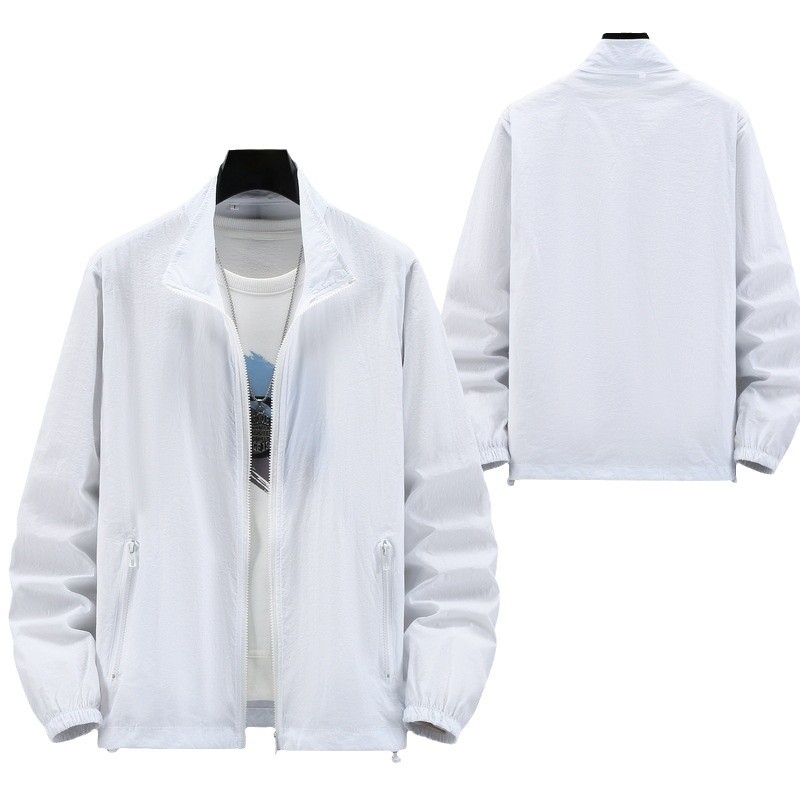 Forager geacă UV-protectoare cu guler înalt - respirabilă, ultra-ușoară, nailon 40D, croială lejeră, primăvara 2023