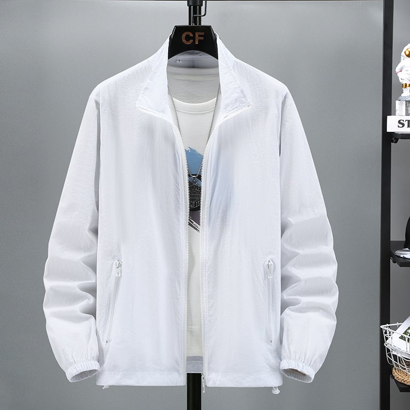 Forager geacă UV-protectoare cu guler înalt - respirabilă, ultra-ușoară, nailon 40D, croială lejeră, primăvara 2023