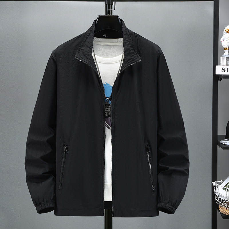 Forager geacă UV-protectoare cu guler înalt - respirabilă, ultra-ușoară, nailon 40D, croială lejeră, primăvara 2023