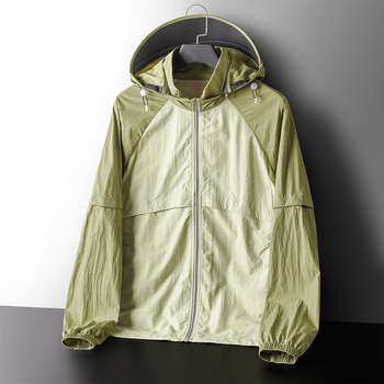 Unisex vanjska jakna s odvojivim rukavima, UPF50+ UV zaštita, prozračna, vodootporna, brzo sušeća