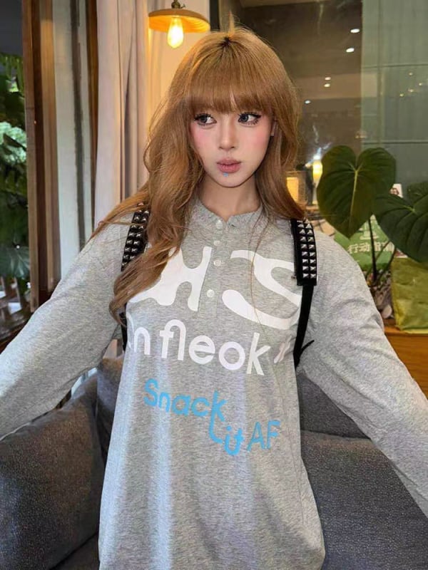 Γυναικεία μπλούζα με μακρύ μανίκι για προστασία από τον ήλιο — στενή γραμμή, Snowflake βαμβάκι με νάιλον, UPF 30+