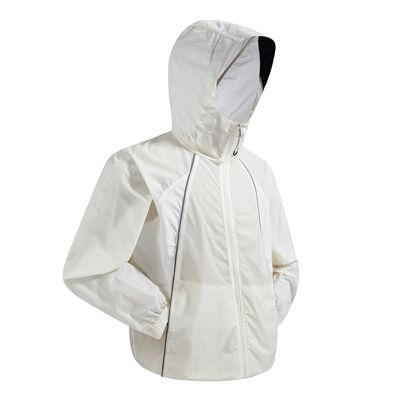 Unisex outdoor windbreaker s UV zaštitom 50+, prozračan, brzo se suši, kapuljača, 100% poliester