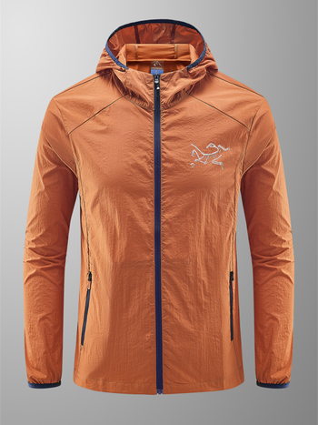 Unisex windbreaker s kapuljom, LYCRA, UPF50+, anti-UV