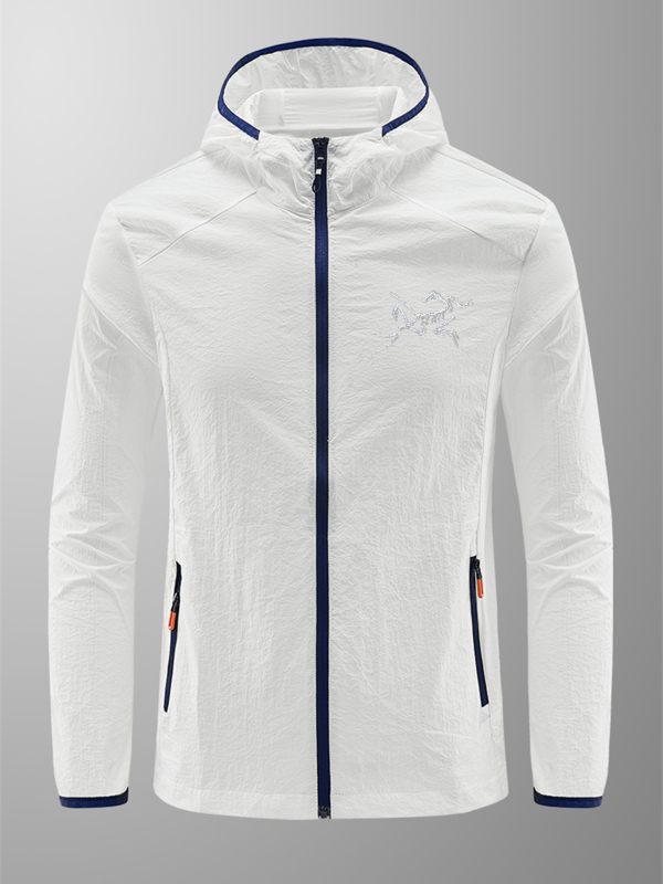 Unisex windbreaker s kapuljom, LYCRA, UPF50+, anti-UV