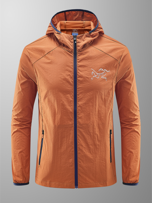 Unisex windbreaker s kapuljom, LYCRA, UPF50+, anti-UV