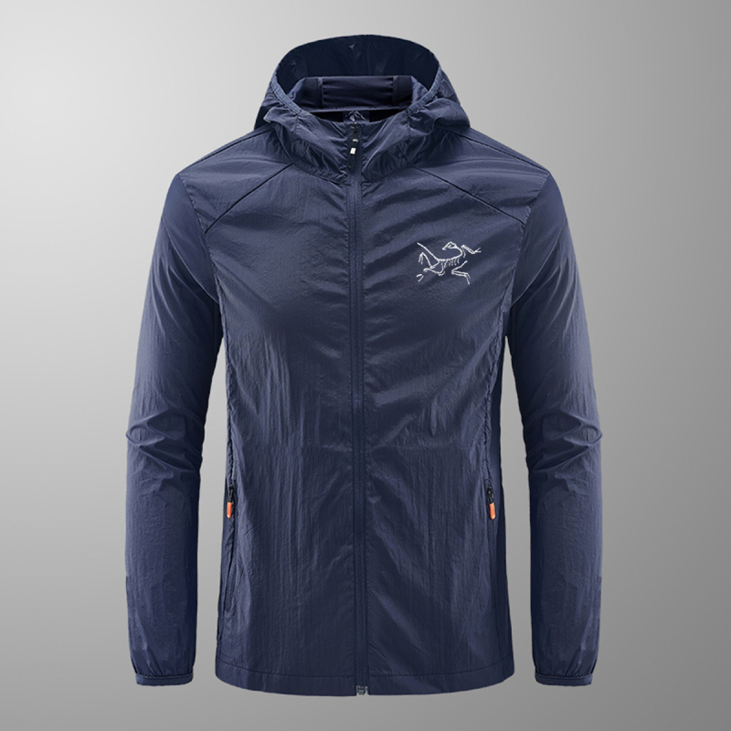 Unisex windbreaker s kapuljom, LYCRA, UPF50+, anti-UV