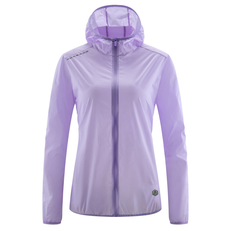 Unisex prozračna windbreaker jakna s UV zaštitom, kapuljom, poliesterom