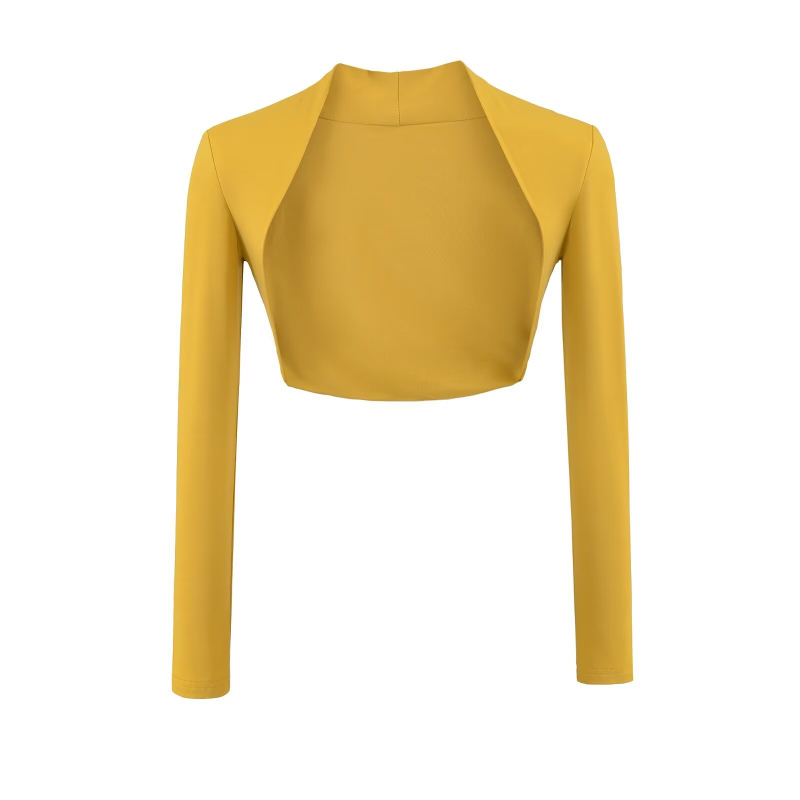 Kardigan s dugim rukavima i UV zaštitom, Kendall Jenner stil, pamuk/elastan, slim fit, jednobojni