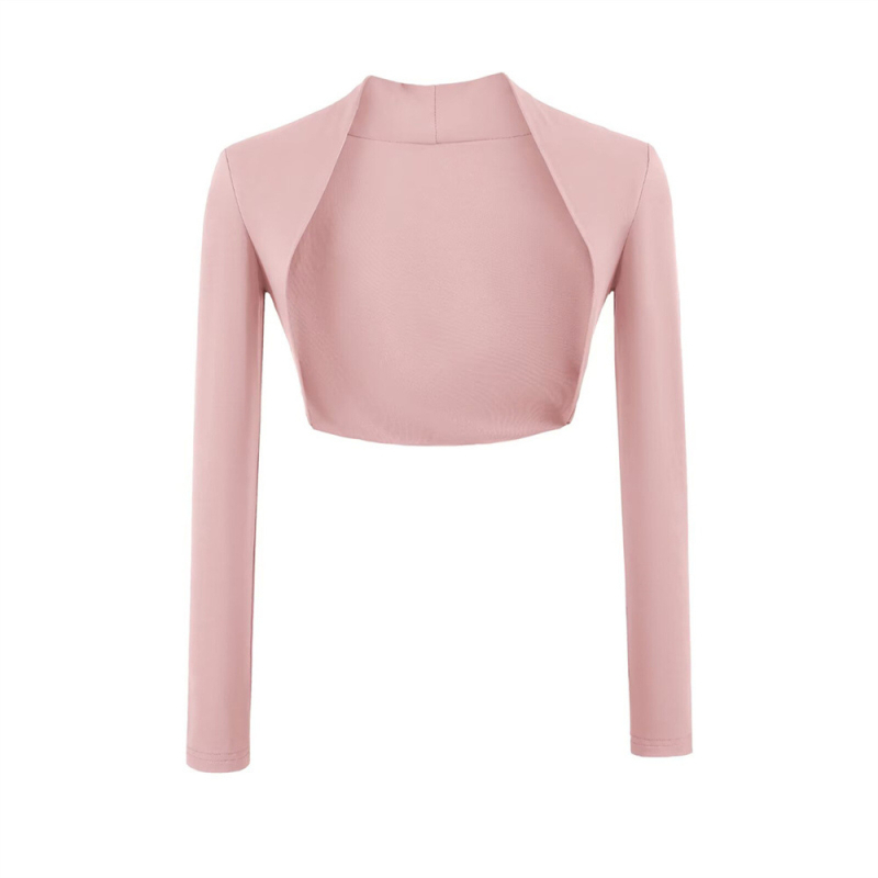 Kardigan s dugim rukavima i UV zaštitom, Kendall Jenner stil, pamuk/elastan, slim fit, jednobojni