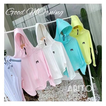 Tricou cu glugă pentru copii, protecție UV din țesătură Ice Silk, respirabil, uscare rapidă (Țesătură Ice Silk, protecție UV, respirabil, uscare rapidă)