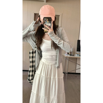 Dámske sako: dlhé rukávy, V-ový výstrih, polyesterová látka, neformálny pracovný štýl, leto 2024