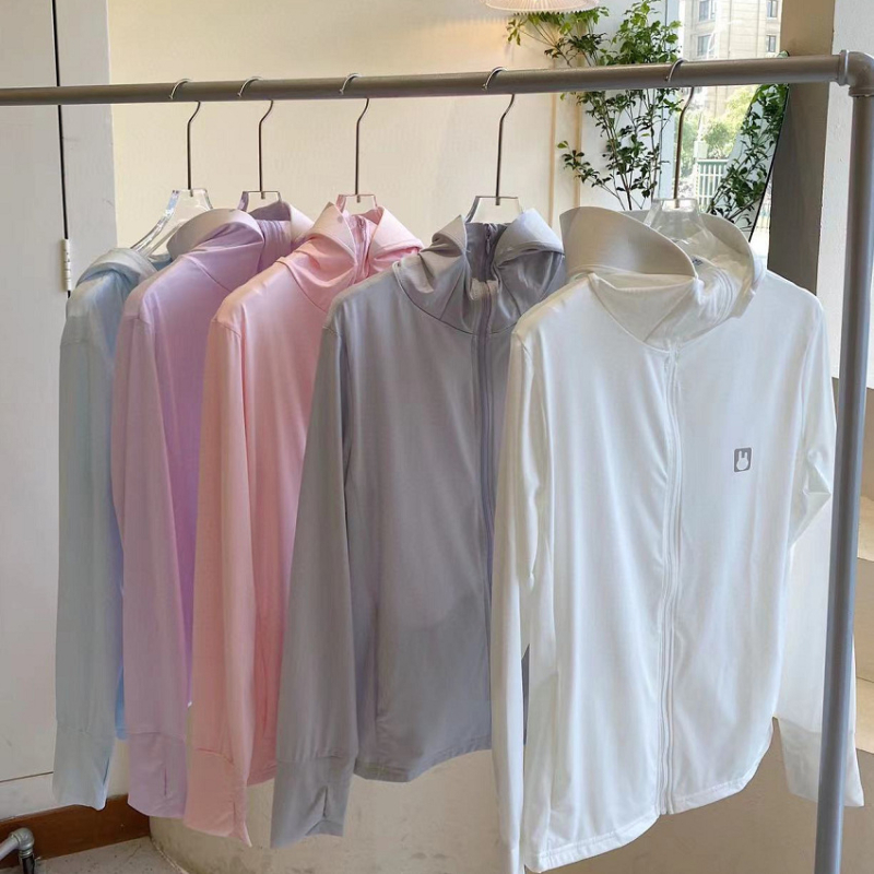 Bluza de protecție solară pentru femei - respirabilă, protecție UV, material ice silk, uscare rapidă, ultra-ușoară