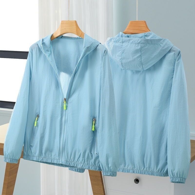 Bluza de protecție solară cu mâneci lungi, respirabilă, poliester ușor, UPF40+, pentru exterior