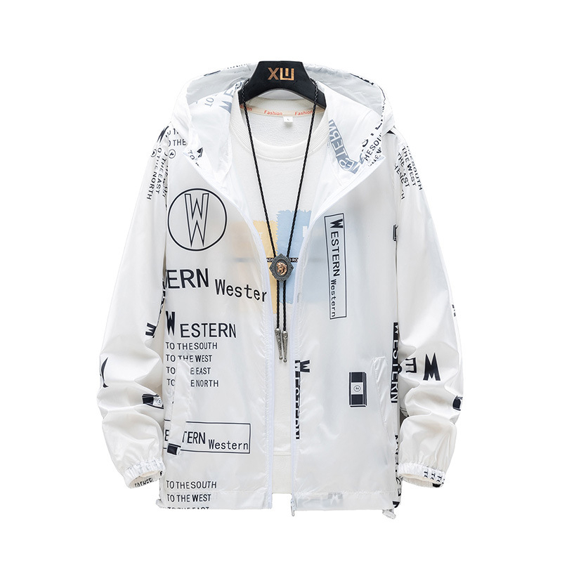 Jachetă de vânt outdoor, unisex, vară, poliester respirabil, uscat rapid, cu glugă.