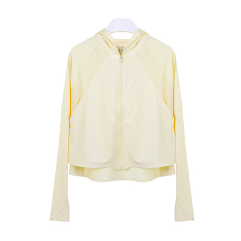 Jachetă-șal UV pentru femei, cu glugă, material Ice Silk, nailon cu până la 10% elastan, respirabilă