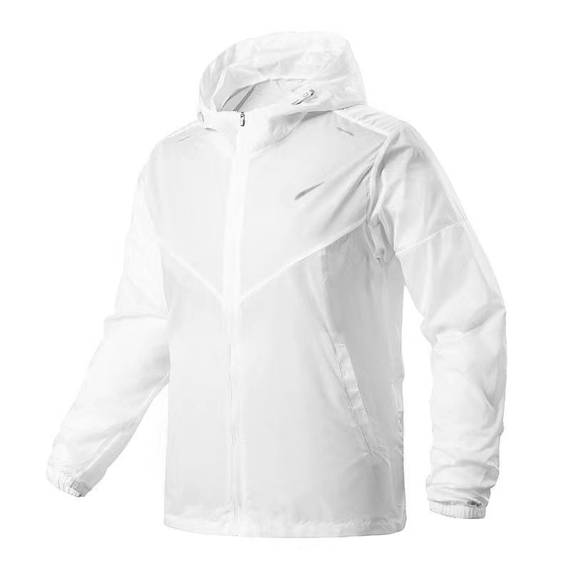 Najlon mrežasta kapuljačasta jakna za zaštitu od sunca, lagana, slobodan kroj