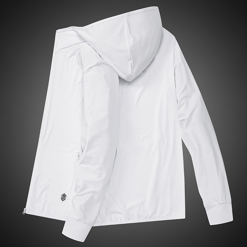 Vanjska vetrovka s kapuljom, UPF50+ UV zaštita, prozračan Ice Silk materijal, lagani sportski stil, ljeto 2025