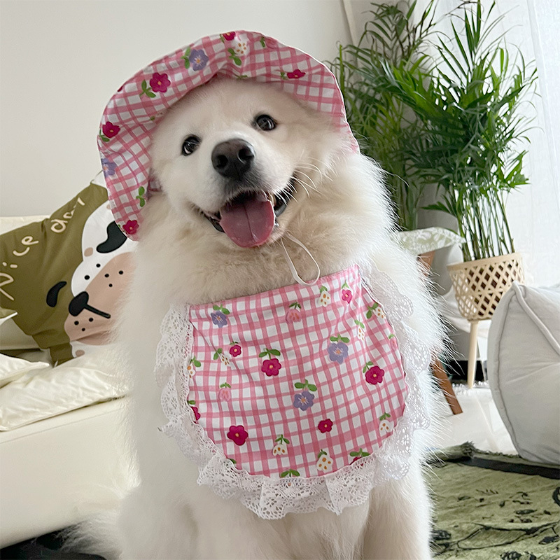 Bibs pentru câini cu model desen animat, poliester, pentru toate anotimpurile, stil casual