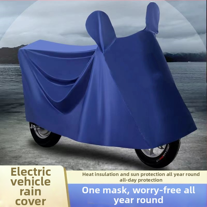 Elektroauto pārklājs ar saules, lietus un putekļu aizsardzību, standarta izmēri, jauns stils.