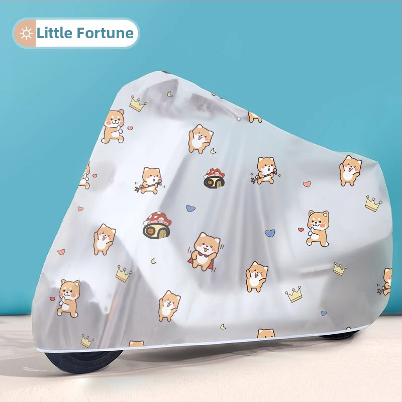 Elektriskā velosipēda lietus pārsegs – izturīgs, ūdensnecaurlaidīgs, putekļu aizsardzība, biezināts