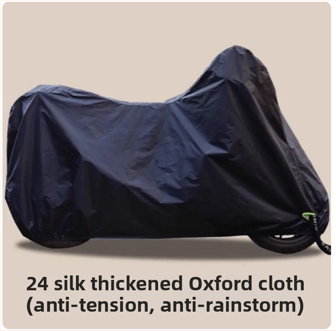 Oxford auduma elektrisko transportlīdzekļu pārsegs, saules un lietus aizsardzība, universāls motocikliem un elektriskajiem skūteriem, vēja izturīgs.