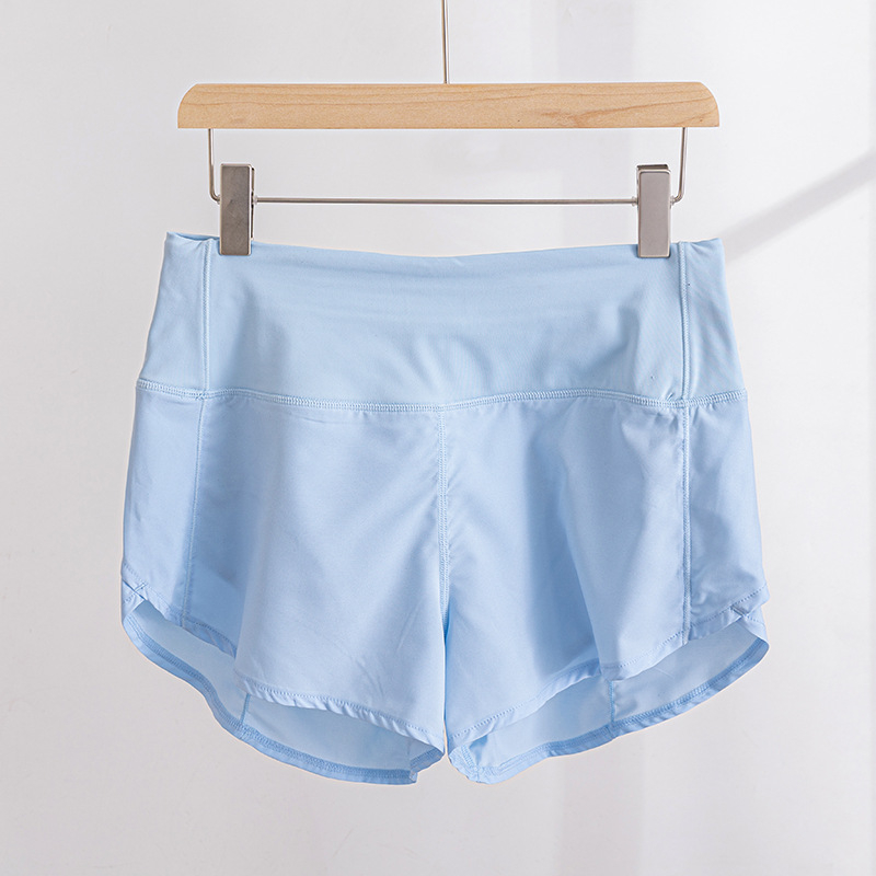 HeartDance γυναικείες σορτς γιόγκα με ψηλή μέση, επενδεδυμένα για αποφυγή διαφάνειας, γρήγορο στέγνωμα και διαπνοή (Σορτς; Ψηλή μέση; 97% πολυεστέρας + 3% ελαστάνη)