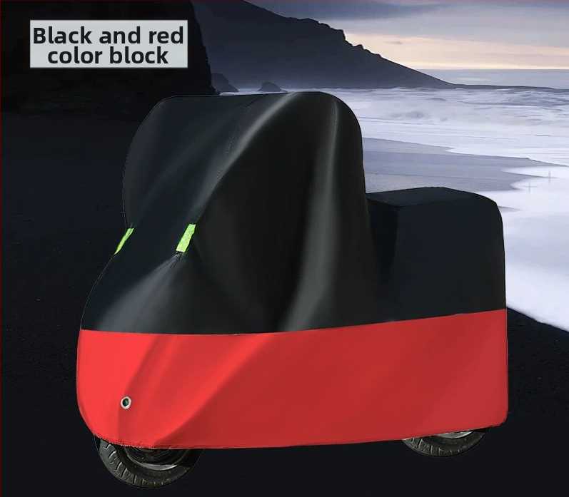 Elektrisko transportlīdzekļu vāks – saules aizsardzība un lietus izturība; sudraba pārklājuma audums; putekļu aizsardzība; universāls Oxford stila