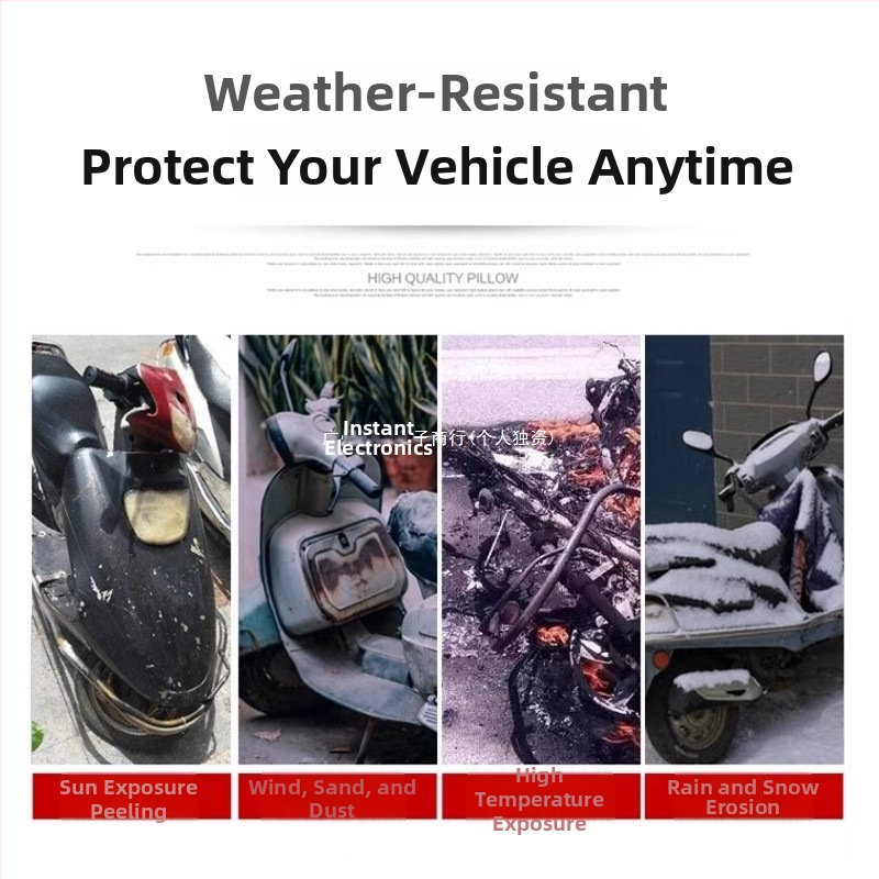 Elektrisko transportlīdzekļu apģērbs: saules aizsardzība un lietus pārklājums, pretvējš, vienkāršs stils