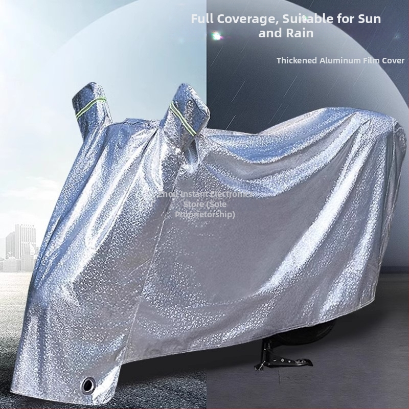 Elektrisko transportlīdzekļu apģērbs: saules aizsardzība un lietus pārklājums, pretvējš, vienkāršs stils
