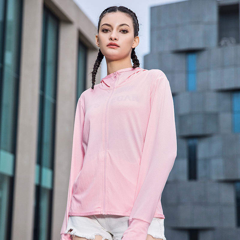 Geacă de vânt outdoor – unisex, UPF50+ protecție UV, anti-odor, uscare rapidă, cu glugă