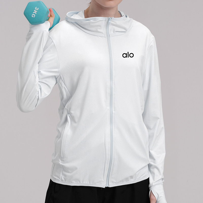 Geacă ușoară cu glugă și protecție UV – respirabilă, uscare rapidă, din poliester