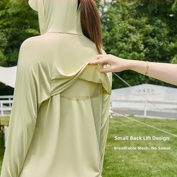 Geacă UV pentru femei cu glugă, ușoară și respirabilă, materiale poliester (conținut 81–95%), vara 2025