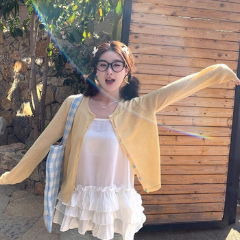 Női napvédő hosszú ujjú kardigán, bő szabás, UPF40+, vékony nyári külső réteg, motoros stílus