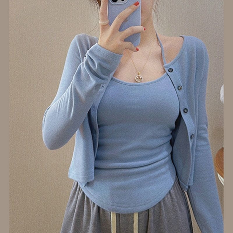 Női napvédő hosszú ujjú kardigán, bő szabás, UPF40+, vékony nyári külső réteg, motoros stílus