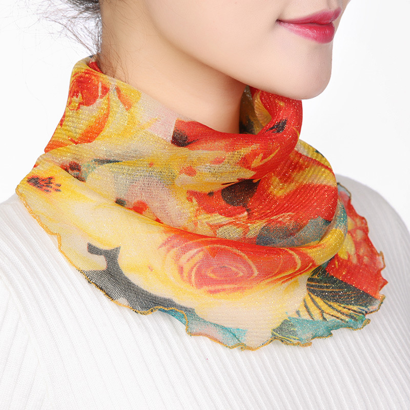 Fular de gât din plasă, respirabil, cu protecție UV; mască pentru față și voal