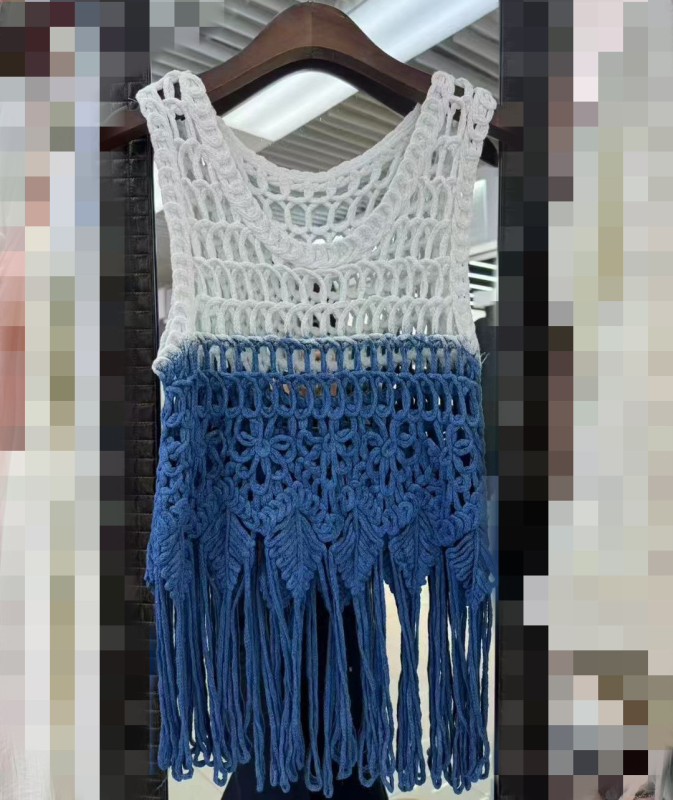 Csipkés kardigán etnikus stílusban, V-nyakú, harang alakú ujjak, anyag Tencel Lyocell, karcsúsított szabás