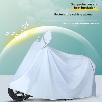 Divpusējs pārsegs elektriskajiem transportlīdzekļiem – lietusizturīgs, putekļu un saules aizsardzība