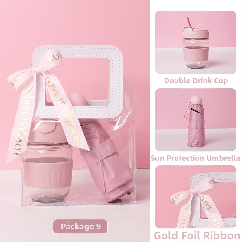 Set suvenir corporativ cu logo | Material metalic • Stil modern minimalist • IP: Nide impression