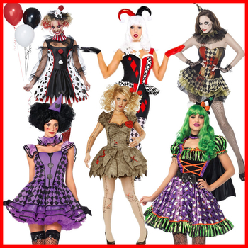 Mmm mumble rochie de scenă pentru clovn, cosplay de Halloween, țesătură poliester, primăvara 2025
