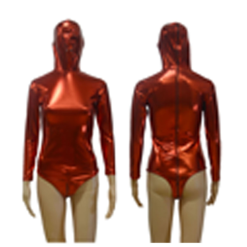 Bodysuit za scensku izvedbu | Marka: that burning love | Glavni materijal: PU + Spandex | Naziv materijala: Elastic coated spandex hot stamping | Proizvodni kod: 6701