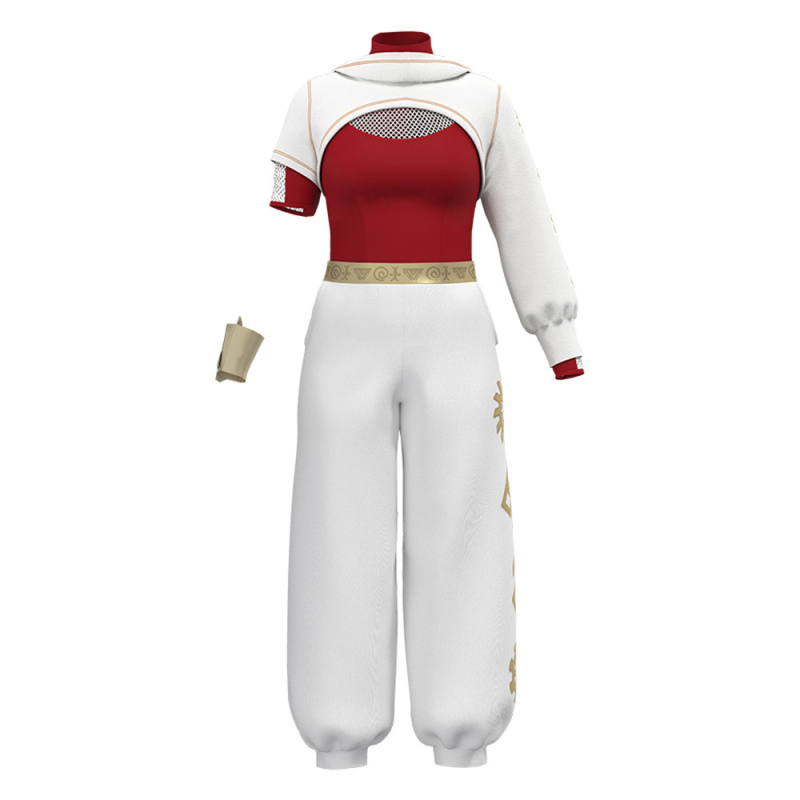 Cosplay kostim: Halloween zombie srednjoškolka Edie za scensku izvedbu, unisex, retro stil. Materijali: Chenille i Spandex, udio 30–50% za svaki. Proljeće 2025. Pogodno za uzrast 18–24.