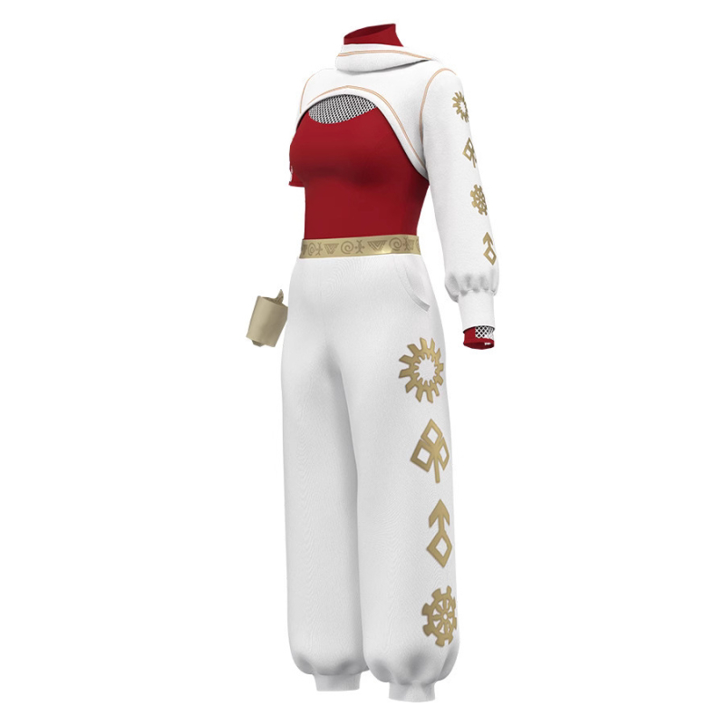 Cosplay kostim: Halloween zombie srednjoškolka Edie za scensku izvedbu, unisex, retro stil. Materijali: Chenille i Spandex, udio 30–50% za svaki. Proljeće 2025. Pogodno za uzrast 18–24.