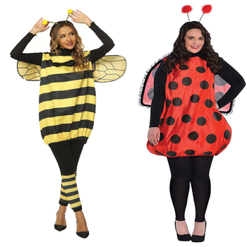 Halloween cosplay kostim za žene – Bee i Ladybug, mješavina poliestera i spandeksa, scenijski kostim