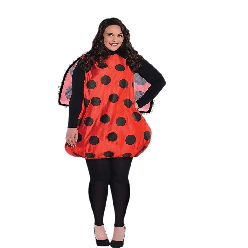 Halloween cosplay kostim za žene – Bee i Ladybug, mješavina poliestera i spandeksa, scenijski kostim