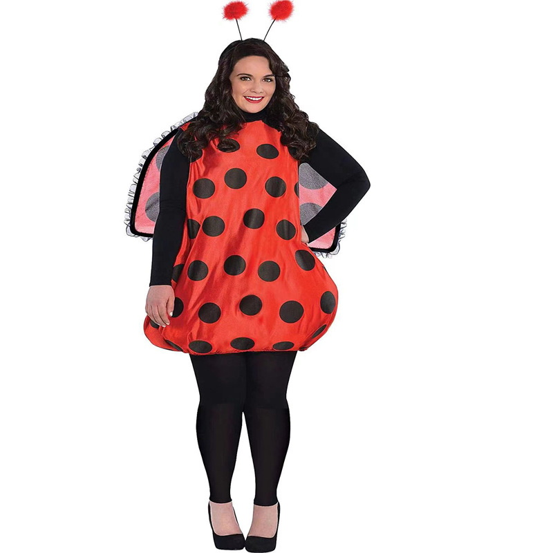 Halloween cosplay kostim za žene – Bee i Ladybug, mješavina poliestera i spandeksa, scenijski kostim