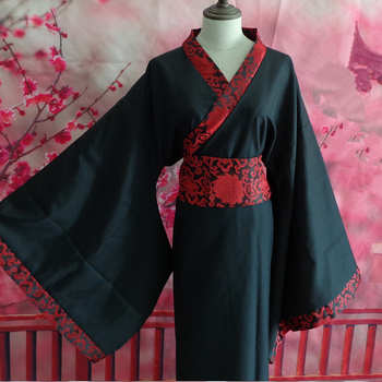 Drevno Hanfu unisex kostim za odrasle — poplin; glavni materijal: 70% akril, 20% laneno; podstava aramid 100%; prikladno za Hanfu nastupe i fotografiju; godišnja doba: ljeto, zima, proljeće, jesen